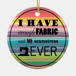 Naaien niet genoeg verbinding ・ Krachten Keramisch Ornament