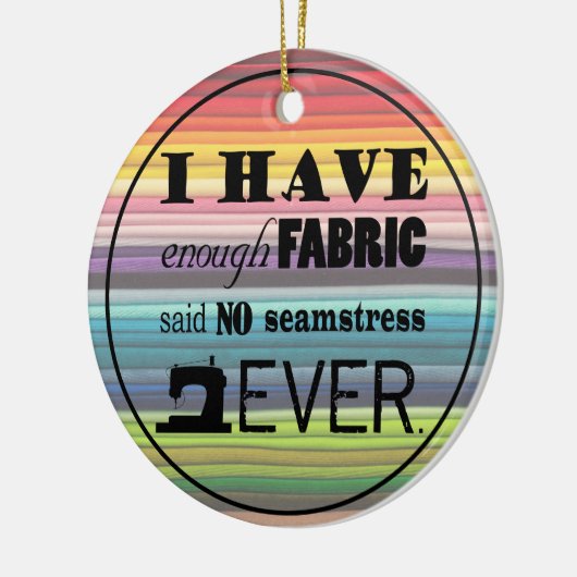 Naaien niet genoeg verbinding ・ Krachten Keramisch Ornament (Links)