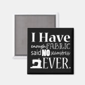 Naaien ・ Niet genoeg verbinding ・ Kunstwerk Magneet (Voorkant / Achterkant)