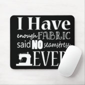 Naaien ・ Niet genoeg vervormde structuren Muismat (Met muis)