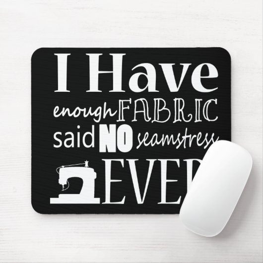 Naaien ・ Niet genoeg vervormde structuren Muismat (Met muis)