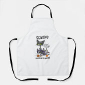 Naaien omdat de moord verkeerd is schort (Voorkant)