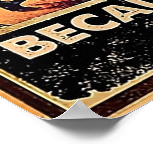 Naaien omdat moord fout is poster (Hoek)