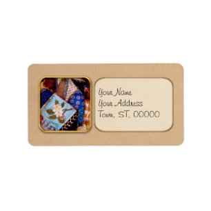 Naaien - Patchwork - Grootmoeders quilt Etiket