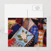 Naaien - Patchwork - Oma's quilt Briefkaart (Voorkant / Achterkant)