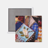 Naaien - Patchwork - Oma's quilt Magneet (Voorkant / Achterkant)