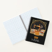 Naaien Projecten  Zwart Notitieboek (Binnen)