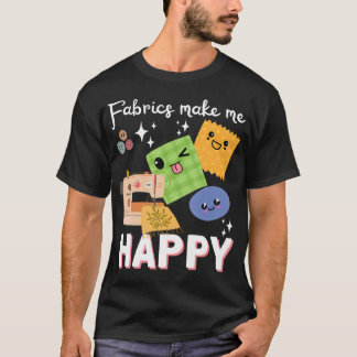 Naaien Quilten Gelukkig - Naaister Quilters Nieuw  T-shirt