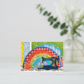 Naaien / Quilten Kaart - SRF Visitekaartje (Staand voorkant)