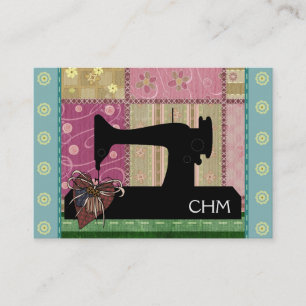 Naaien / Quilten Kaart - SRF Visitekaartje