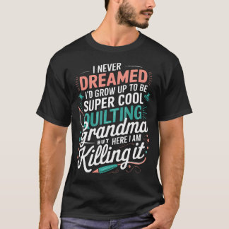Naaien Quilten Oma Kleermaker Stof Draad T-shirt