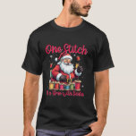 Naaien Quilter Quilt met Santa Christmas Quilting T-shirt<br><div class="desc">Naaien Quilter Quilt met Santa Christmas Quilting</div>