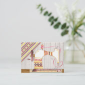 Naaien / Seamstress Kaart Visitekaartje (Staand voorkant)