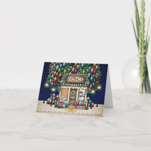 NAAIEN Shop Note Kaart of dank u (Voorkant)