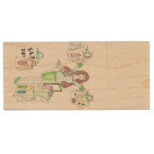 Naaien Shopper Houten USB