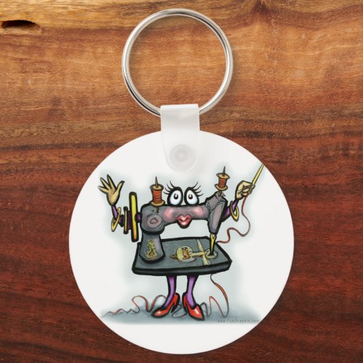 naaien sleutelhanger (Voorkant)