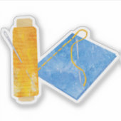 naaien sticker (Voorkant)