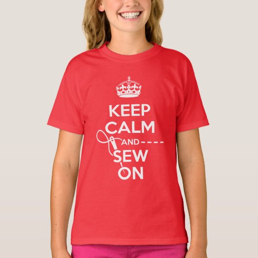 naaien t-shirt (Voorkant)