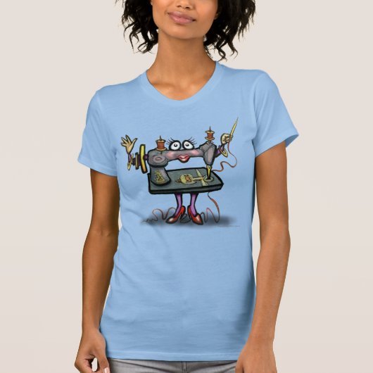 Naaien T-shirt (Voorkant)
