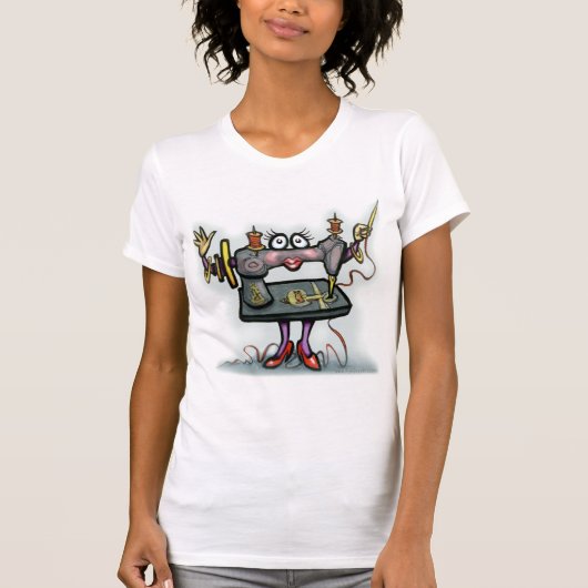 naaien t-shirt (Voorkant)