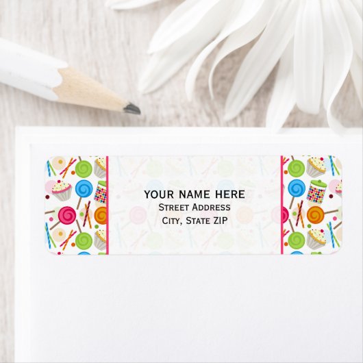 Naaien Thema Adres Label (Insitu)