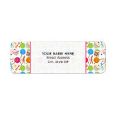 Naaien Thema Adres Label (Voorkant)