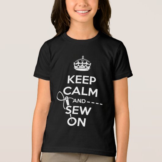 naaien Tri-Blend shirt (Voorkant)