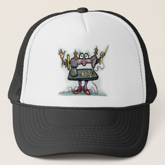 Naaien Trucker Pet (Voorkant)