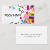 Naaien van Accessoires | Stoffen Visitekaartje (Voorkant / Achterkant)