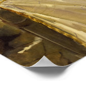 Naaien van het Zeil door Joaquin Sorolla Poster (Hoek)