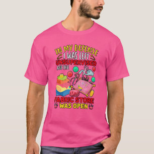 Naaien van knuppels voor vrouwen t-shirt