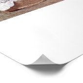 Naaien van Maagd Mary en Angels door Guido Reni Poster (Hoek)