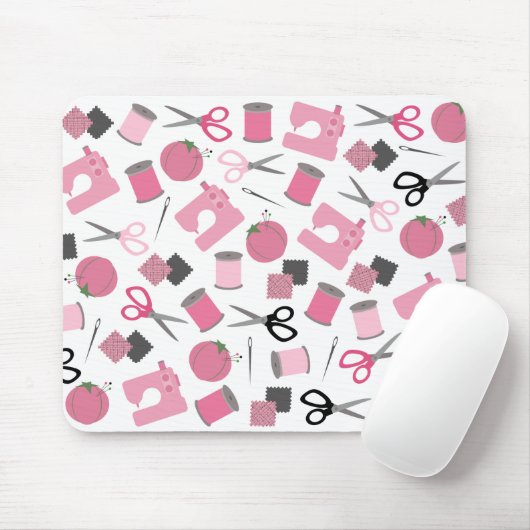 Naaien van Thmed Mousepad Muismat (Met muis)