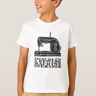 Naaien - Vertrouw me, ik ben een naaimachine-opera T-shirt