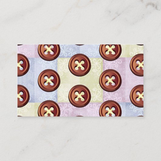 naaien visitekaartje (Achterkant)