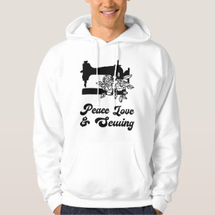 Naaien - Vredesliefde en naaiwerk Hoodie