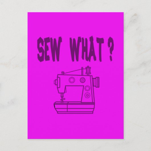 Naaien wat ? briefkaart (Voorkant)
