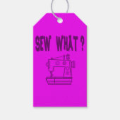 Naaien wat ? cadeaulabel (Voorkant)