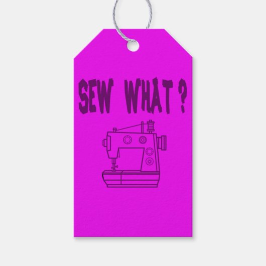 Naaien wat ? cadeaulabel (Voorkant)