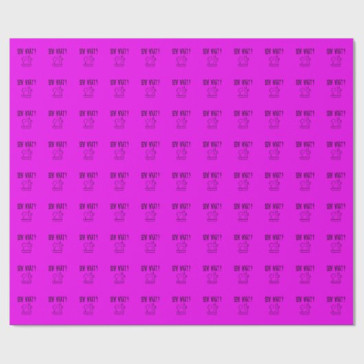 Naaien wat ? cadeaupapier (Vlak)