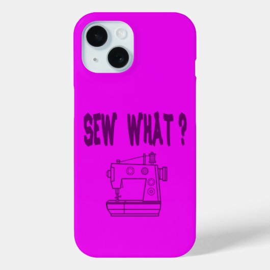 Naaien wat ? Case-Mate iPhone case (Achterkant)