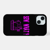 Naaien wat ? iPhone 15 case (Achterkant horizontaal)