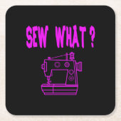 Naaien wat ? kartonnen onderzetters (Voorkant)