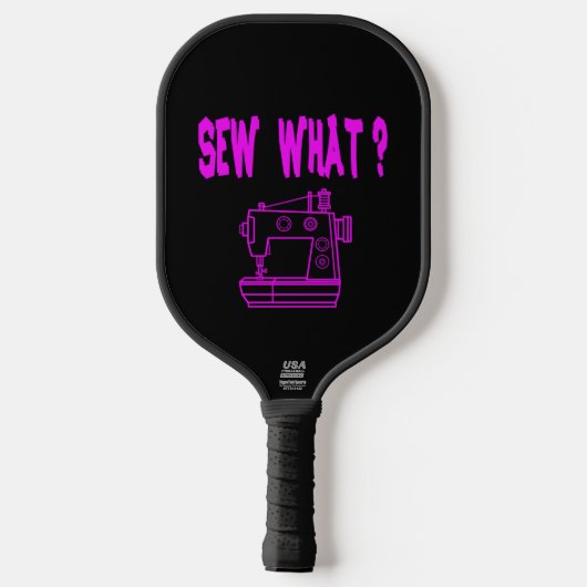 Naaien wat ? pickleball paddle (Achterkant)