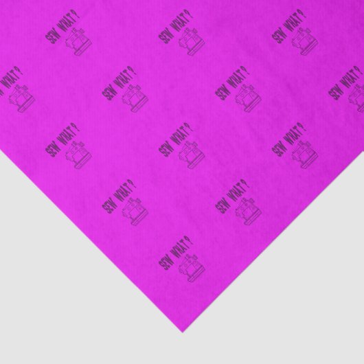 Naaien wat ? tissuepapier (Detail)