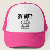 Naaien wat ? trucker pet (Voorkant)