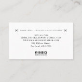 Naaien & Wijzigingen Visitekaartje, logo, SM icone Visitekaartje (Achterkant)