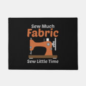 Naaien - Zaaien van veel stof Deurmat (Voorkant)