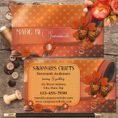 Naaiend Oranje vaartuig Visitekaartje