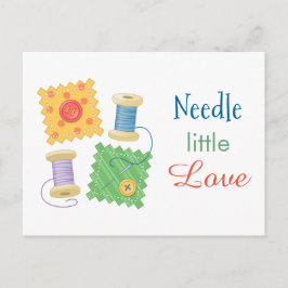 Naaiende Craft Hobby Quote Briefkaart